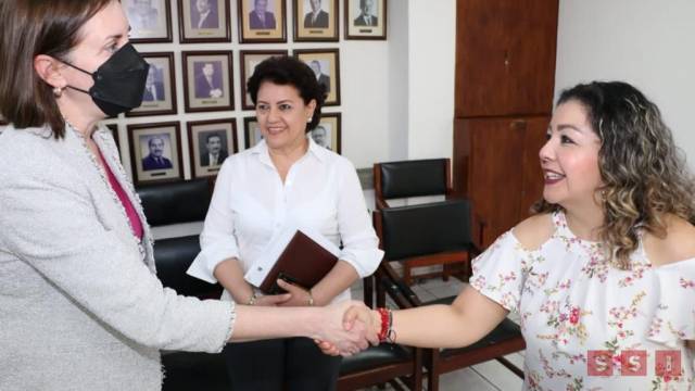 Susana Solis Informa Visita Jennifer Davis Paguada al Ayuntamiento de Tuxtla