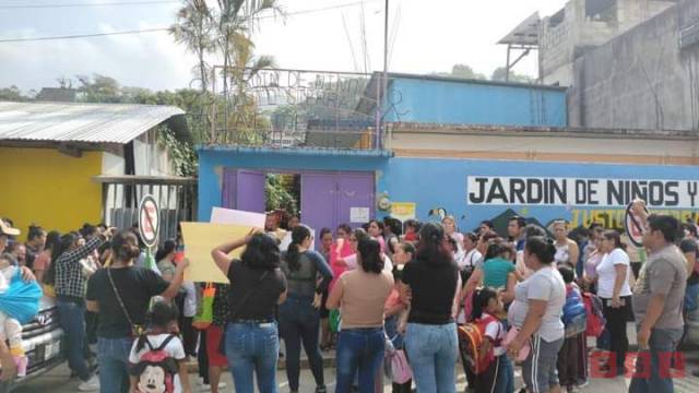 Susana Solis Informa Protestan madres de familia por presunto abuso sexual en kínder de Chiapas