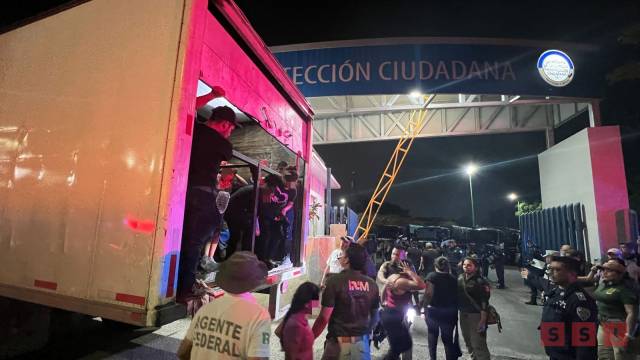 Susana Solis Informa Tres detenidos por transportar a casi 200 migrantes en condiciones infrahumanas
