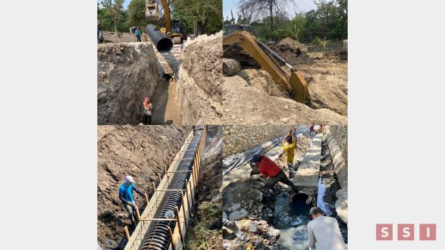Susana Solis Informa Ejecuta SMAPA 5 obras de rehabilitación de colectores sanitario