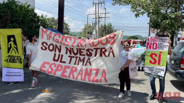 Susana Solis Informa Piden a magistrados que resolver amparos para evitar que se realice la obra de Circuito Interior