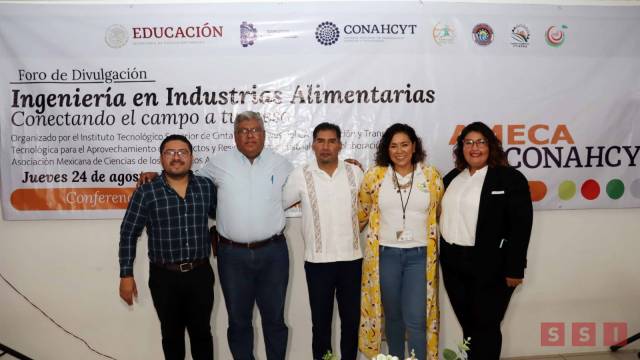 Susana Solis Informa Realiza Tecnológico de Cintalapa foro “Conectando del Campo a tu Mesa