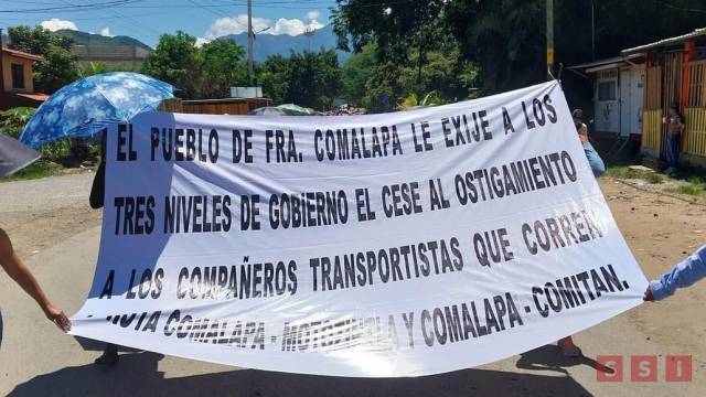 Susana Solis Informa EN COMALAPA piden el retiro de bloqueos; se suspenden clases en esa zona