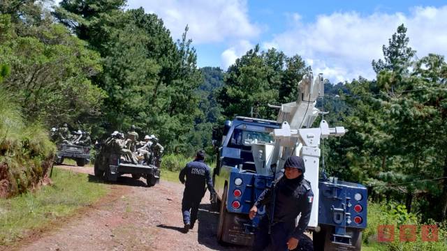 Susana Solis Informa Restablecen energía eléctrica y telefonía en tres municipios fronterizos de Chiapas