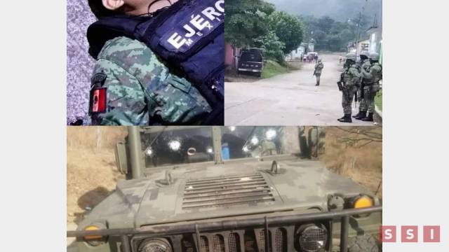 Susana Solis Informa EMBOSCAN elementos de la SEDENA en Chiapas; hay un muerto