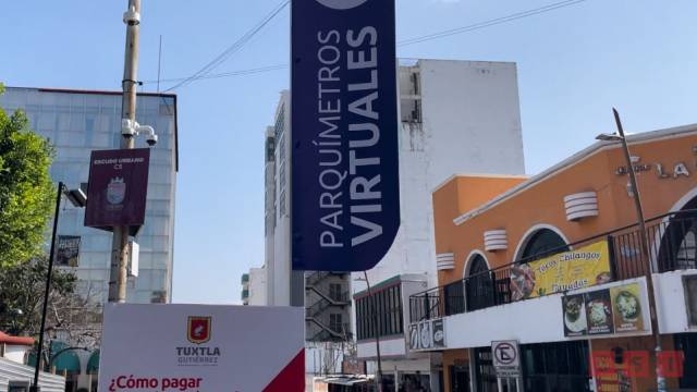 Susana Solis Informa COLOCAN en Tuxtla Gutiérrez parquímetros virtuales