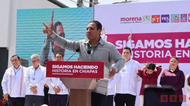 Susana Solis Informa “No regresará la vieja política a Chiapas” ERA, tras registrarse ante el IEPC