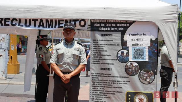 Susana Solis Informa OFERTAN 400 vacantes de la Guardia Nacional en Chiapas