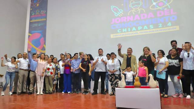 Susana Solis Informa Con gran éxito, concluye la Jornada del conocimiento Chiapas 2.4