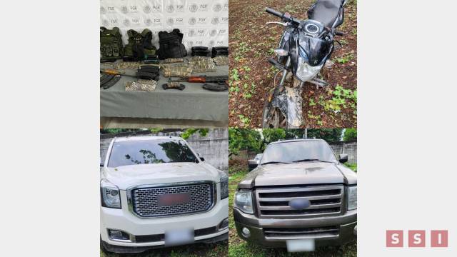 Susana Solis Informa FGR ASEGURA ARSENAL EN MAPASTEPEC