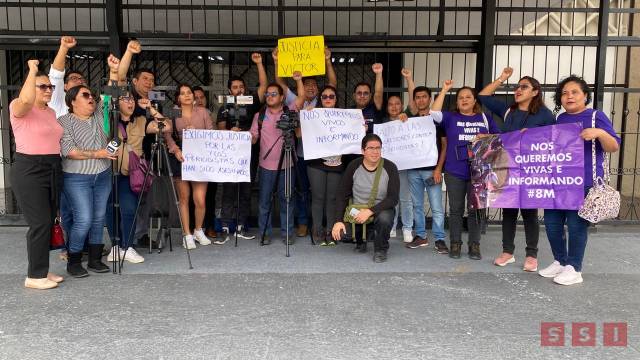 Susana Solis Informa PROTESTAN periodistas por muerte de comunicador en Cintalapa