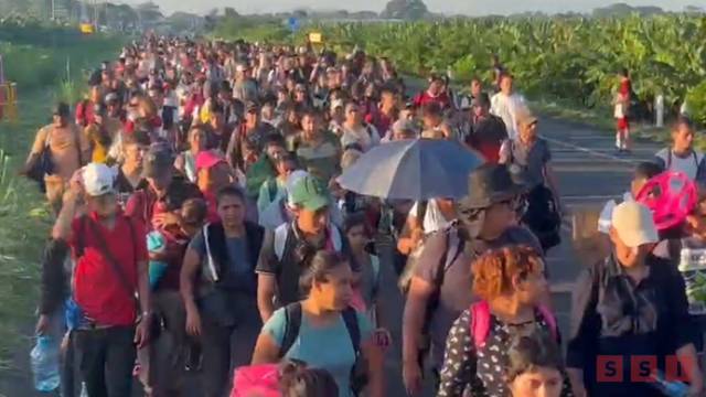 Susana Solis Informa NUEVA CARAVANA sale de la Frontera Sur