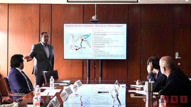 Susana Solis Informa Presenta Eduardo Ramírez proyectos carreteros para Chiapas