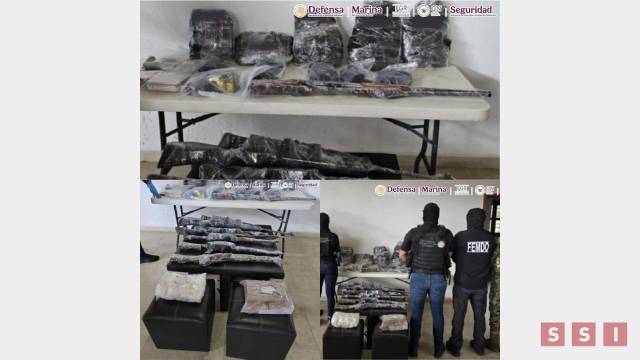 Susana Solis Informa CATEAN dos ranchos en Chiapas; aseguran armas y droga