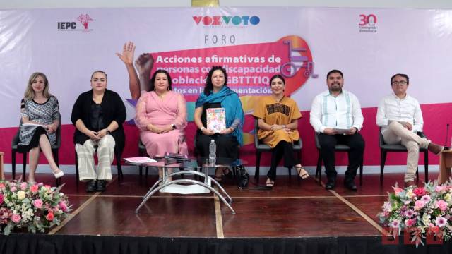 Susana Solis Informa Analizan en el IEPC impacto de acciones afirmativas para mayor participación política de personas de la diversidad sexual