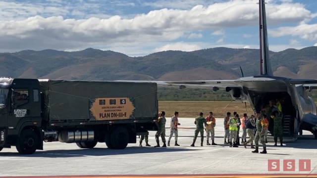 Susana Solis Informa Por medio de ayuda humanitaria ingresan más de 300 elementos federales a Pantelhó