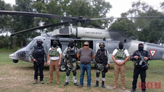 Susana Solis Informa DETIENEN en Chiapas a líder de tráfico de drogas en la frontera sur