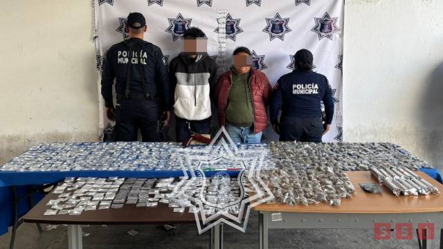Susana Solis Informa Detienen a dos personas por posesión de estupefacientes en Merposur de San Cristóbal
