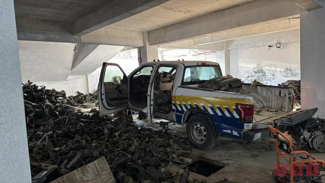 Susana Solis Informa En 14 cateos encuentran 200 toneladas de autopartes; aseguran más de 120 motocicletas y cien vehículos en SCLC