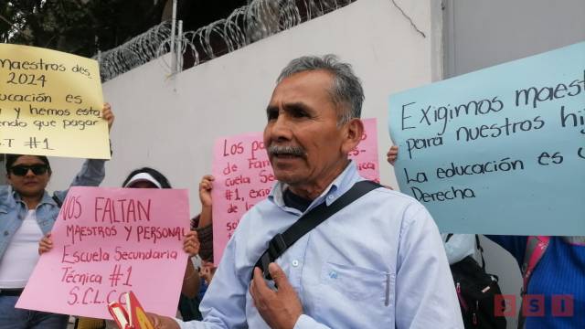 Susana Solis Informa Protestan por la falta de maestros en escuelas de Los Altos