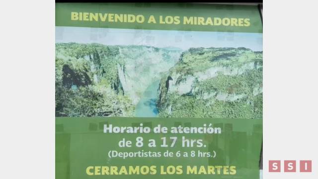 Susana Solis Informa Recuperan afluencia de visitantes en el Parque Cañón del Sumidero