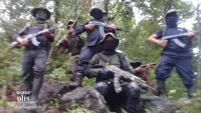 Susana Solis Informa APARECE grupo guerrillero en Chiapas