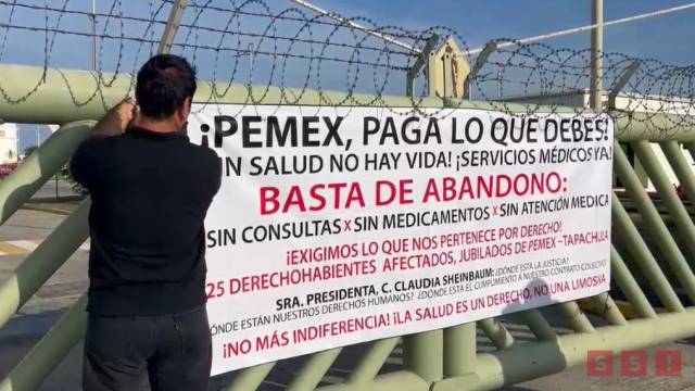Susana Solis Informa Jubilados de PEMEX levantan bloqueo; se normaliza el servicio de combustible