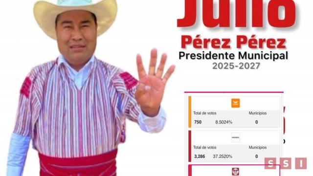 Susana Solis Informa GANA Julio Pérez de Redes Sociales Progresistas en Pantelhó