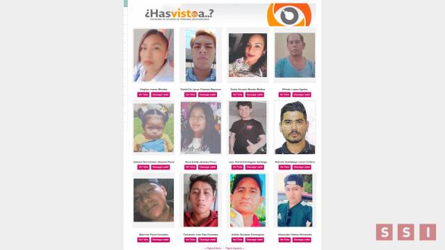 Susana Solis Informa Crecen desapariciones en Chiapas; registran 37 casos en noviembre