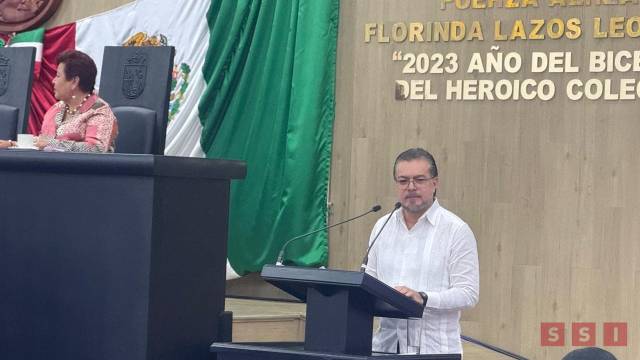 Susana Solis Informa Ante el Poder Legislativo Paco Chacón destaca avances en alimentación, conectividad y combate a la corrupción