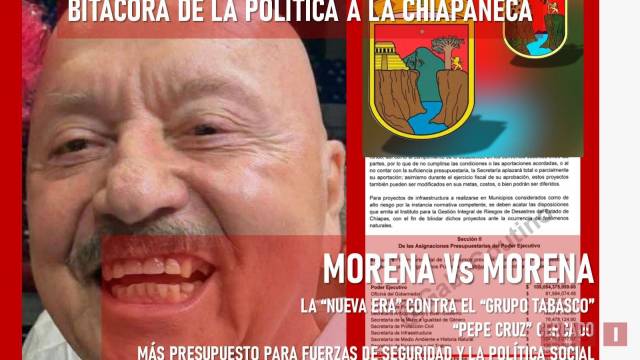 Susana Solis Informa La encrucijada de José Manuel Cruz Castellanos