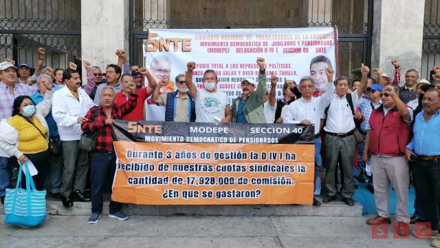 Susana Solis Informa Maestros jubilados de la SNTE denuncian persecución política