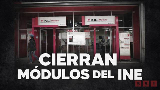 Susana Solis Informa Por seguridad, suspenden actividades en módulos del INE en Chiapas