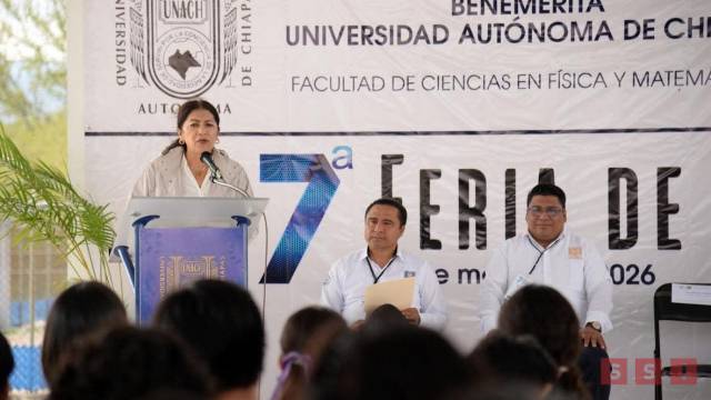 Susana Solis Informa Todo un éxito la 7a. Feria de Ciencias organizada por la UNACH