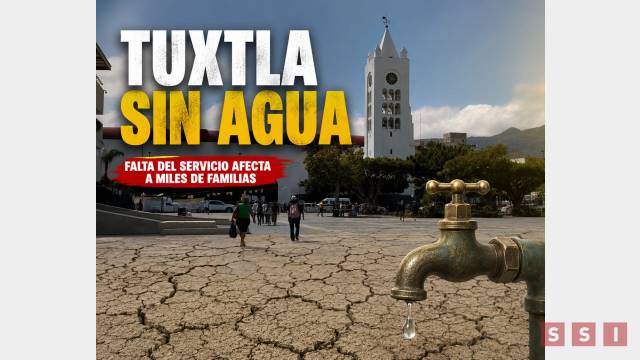 Susana Solis Informa Más de 20 colonias de Tuxtla sin agua potable