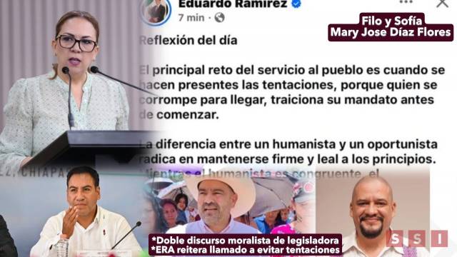 Susana Solis Informa Doble discurso moralista de legisladora