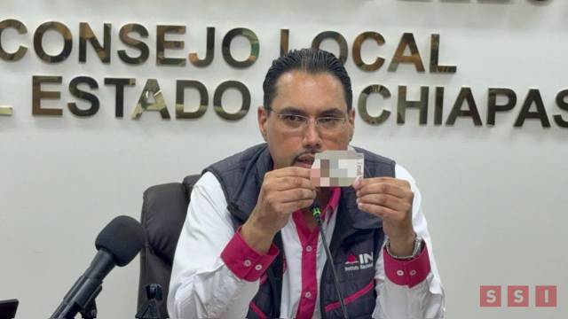 Susana Solis Informa Detecta INE documentos apócrifos para solicitar credenciales en la frontera de Chiapas; lanza Campaña Anual Intensa de Credencialización