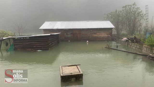 Susana Solis Informa AUMENTA número  de afectados por lluvias en Chiapas