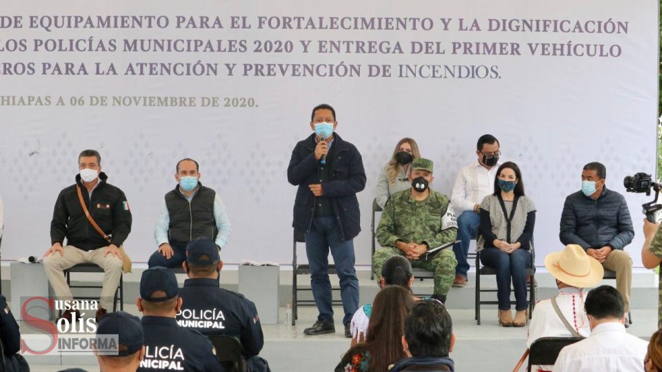 RECONOCE fiscal inversión en materia de seguridad y justicia en Chiapas Susana Solis Informa