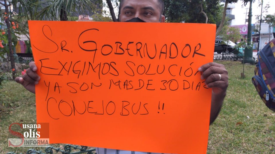 EX TRABAJADORES del conejobus exigen liquidación - Susana Solis Informa