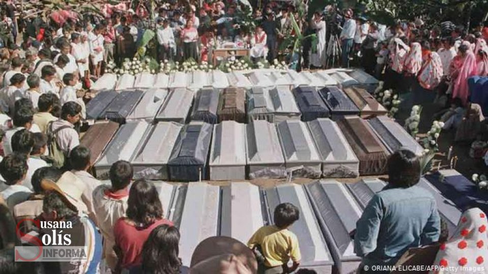 A 23 años de la masacre de Acteal “Continuidad de la impunidad” - Susana Solis Informa