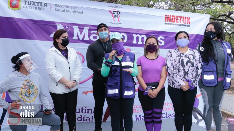 Con circuito deportivo conmemoran Día Internacional de la Mujer Susana Solis Informa