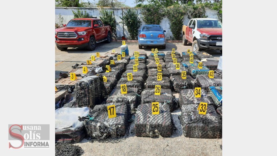 DECOMISAN tres toneladas de cocaína en #Tonalá #Chiapas - Susana Solis Informa