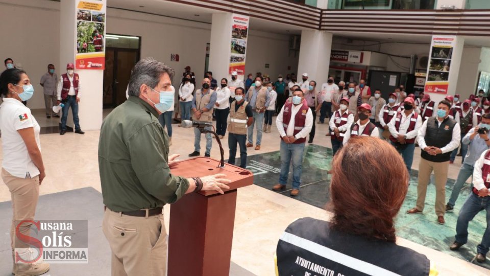 Carlos Morales arranca operativo “14 de febrero para la mitigación de contagios de COVID-19 - Susana Solis Informa