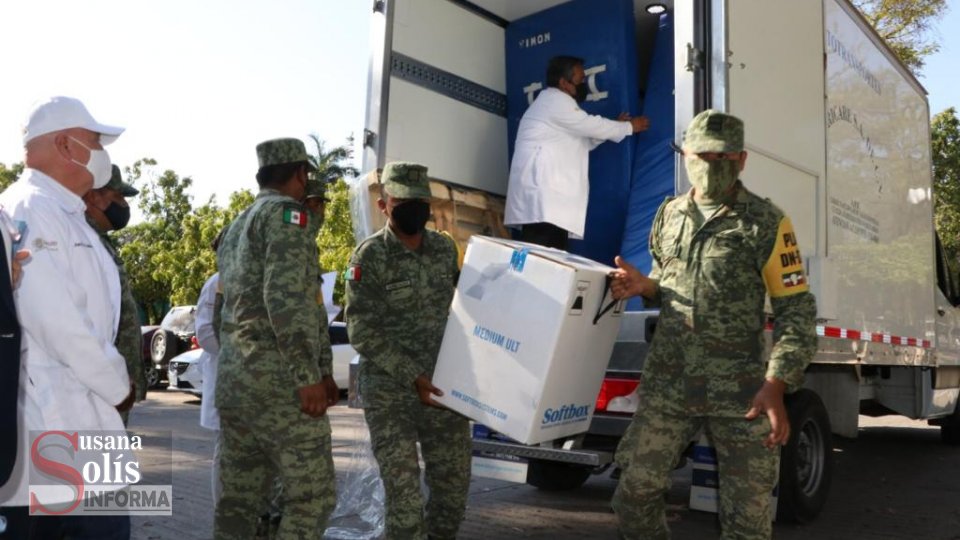 LLEGAN a Chiapas lote con más de 50 mil vacunas contra COVID-19 Susana Solis Informa