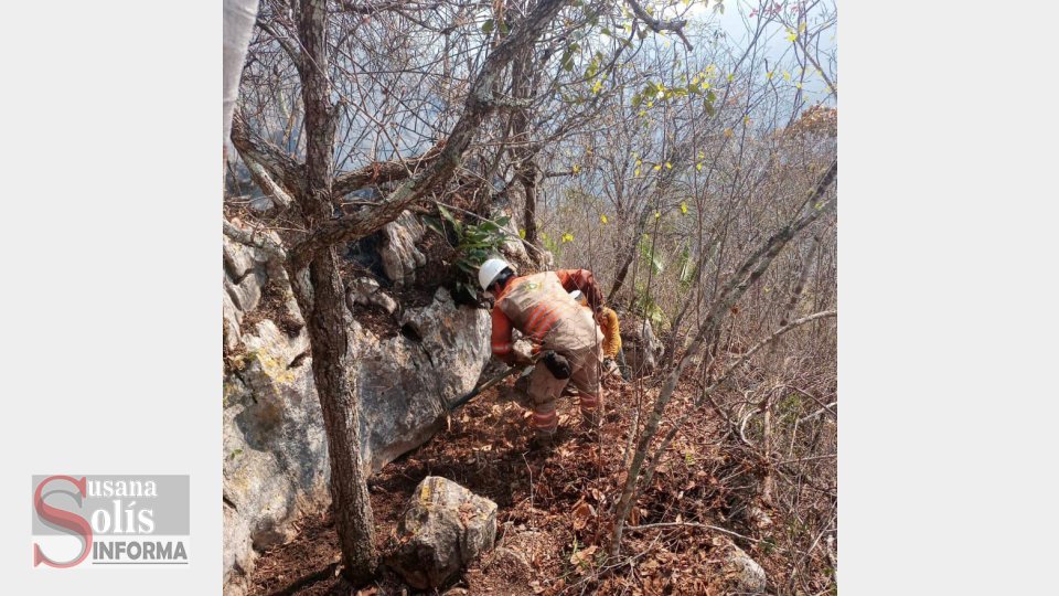 CONTROLAN incendio en el Cañón del Sumidero Susana Solis Informa