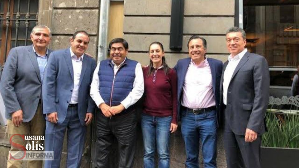 Gobernadores de Morena rechazan resolución del Tribunal Electoral sobre Morón y Salgado Susana Solis Informa