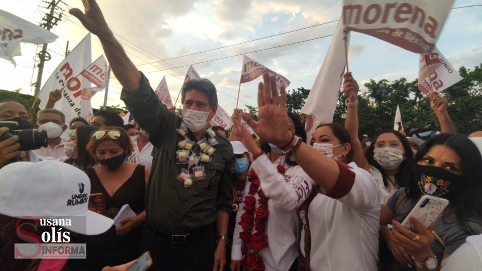 Vamos a defender la continuidad en las Urnas; Carlos Morales Vázquez Susana Solis Informa