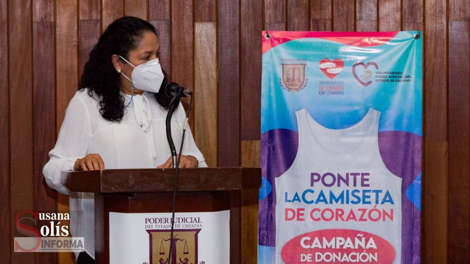ARRANCA  Voluntariado del PJE la campaña Ponte la Camiseta de Corazón - Susana Solis Informa