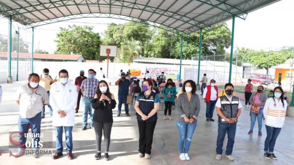 Arranca segunda jornada del Plan Itinerante de Vacunación contra Covid-19 en colonias de Tuxtla - Susana Solis Informa